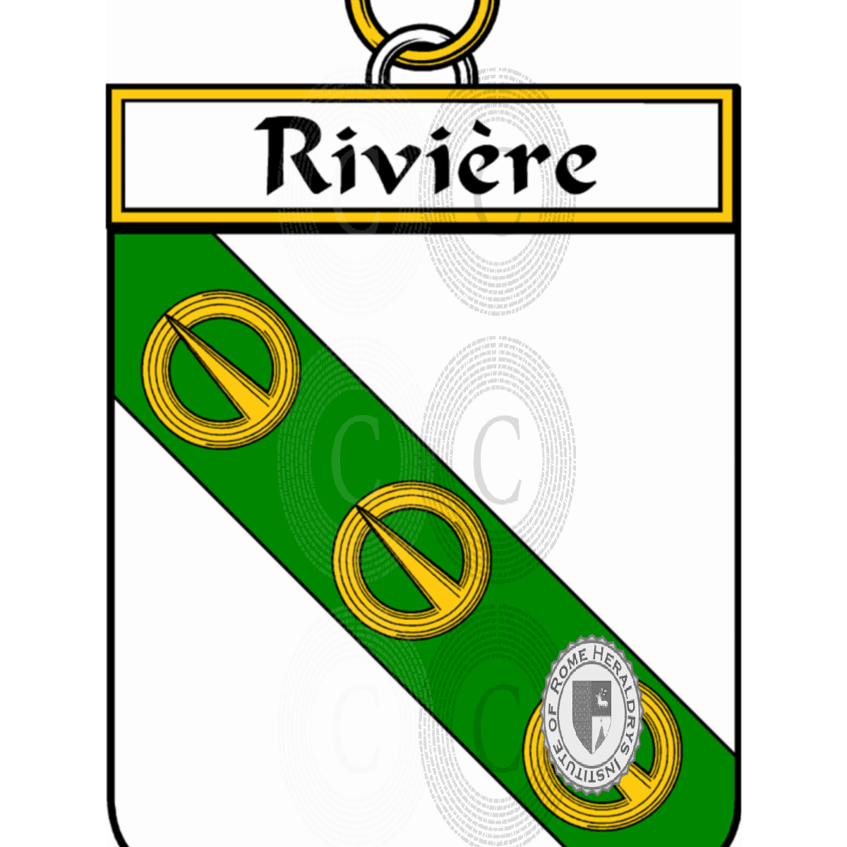 Coat of arms of familyRivière