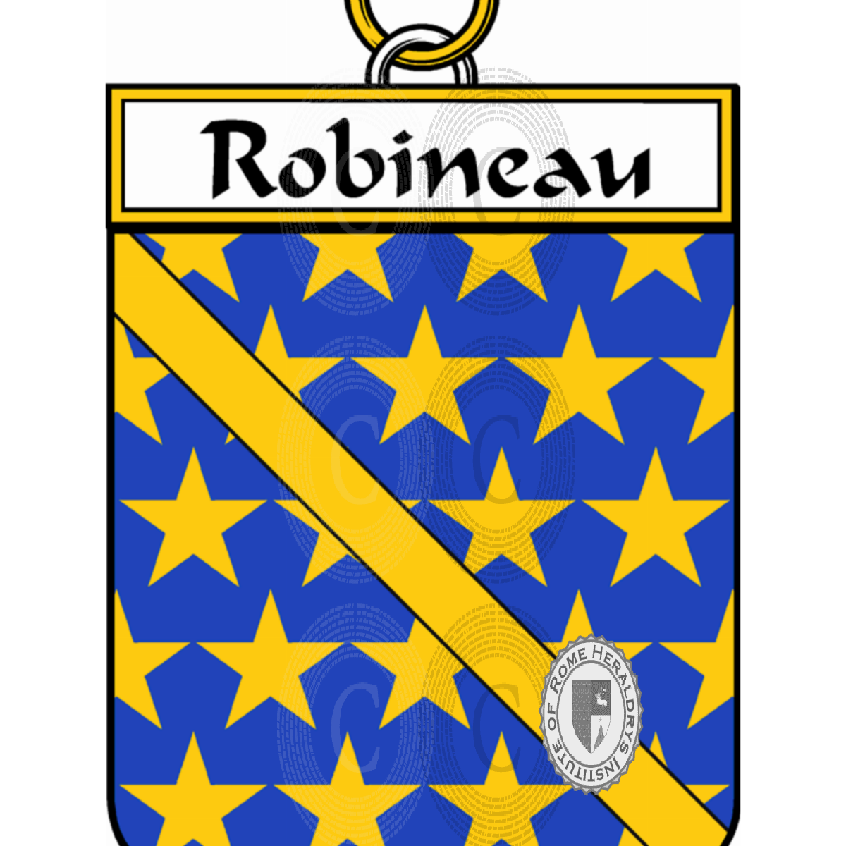 Coat of arms of familyRobineau