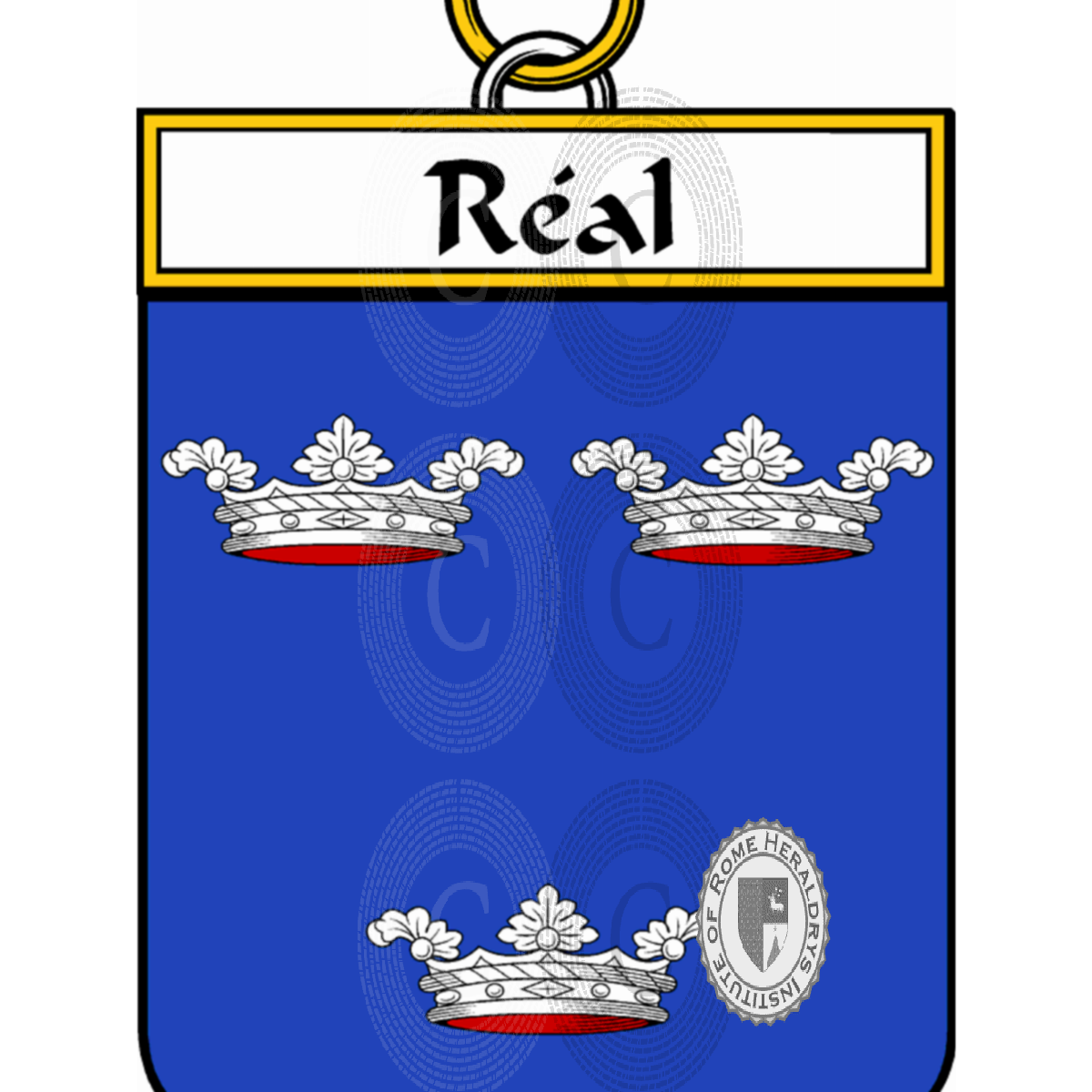 Coat of arms of familyRéal