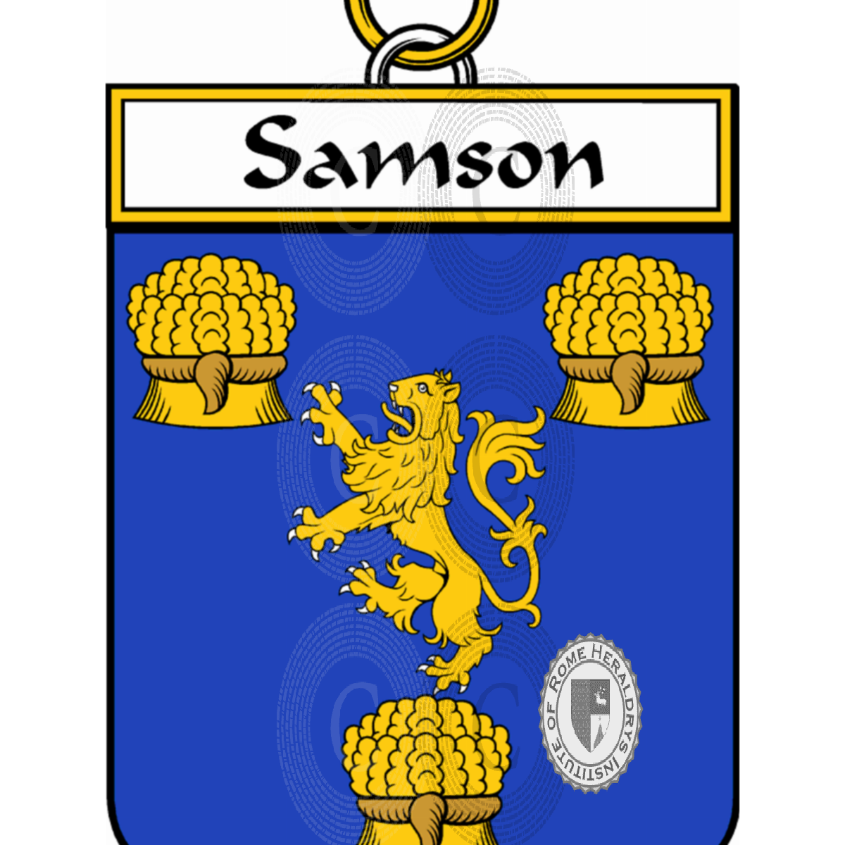 Coat of arms of familySamson