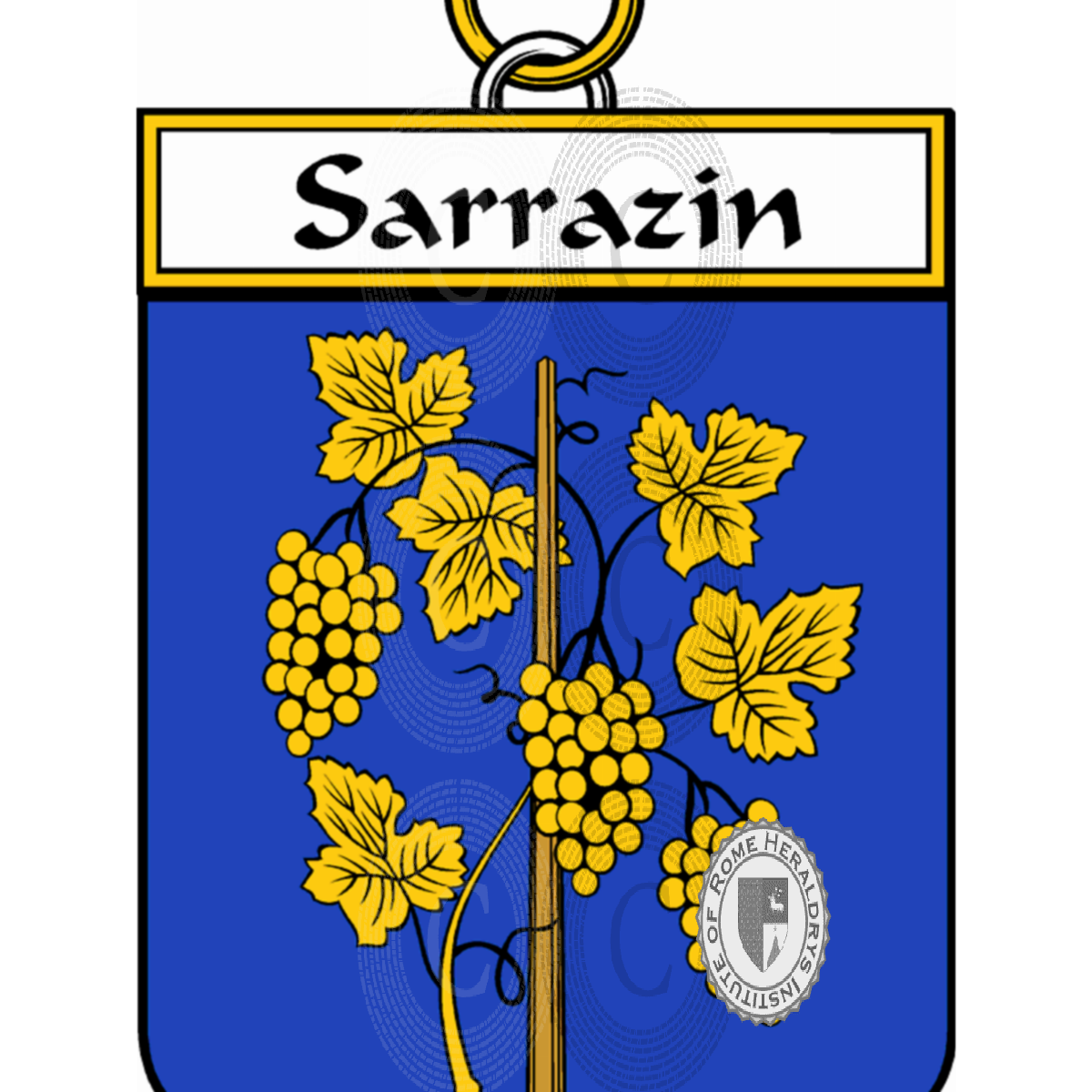 Escudo de la familiaSarrazin