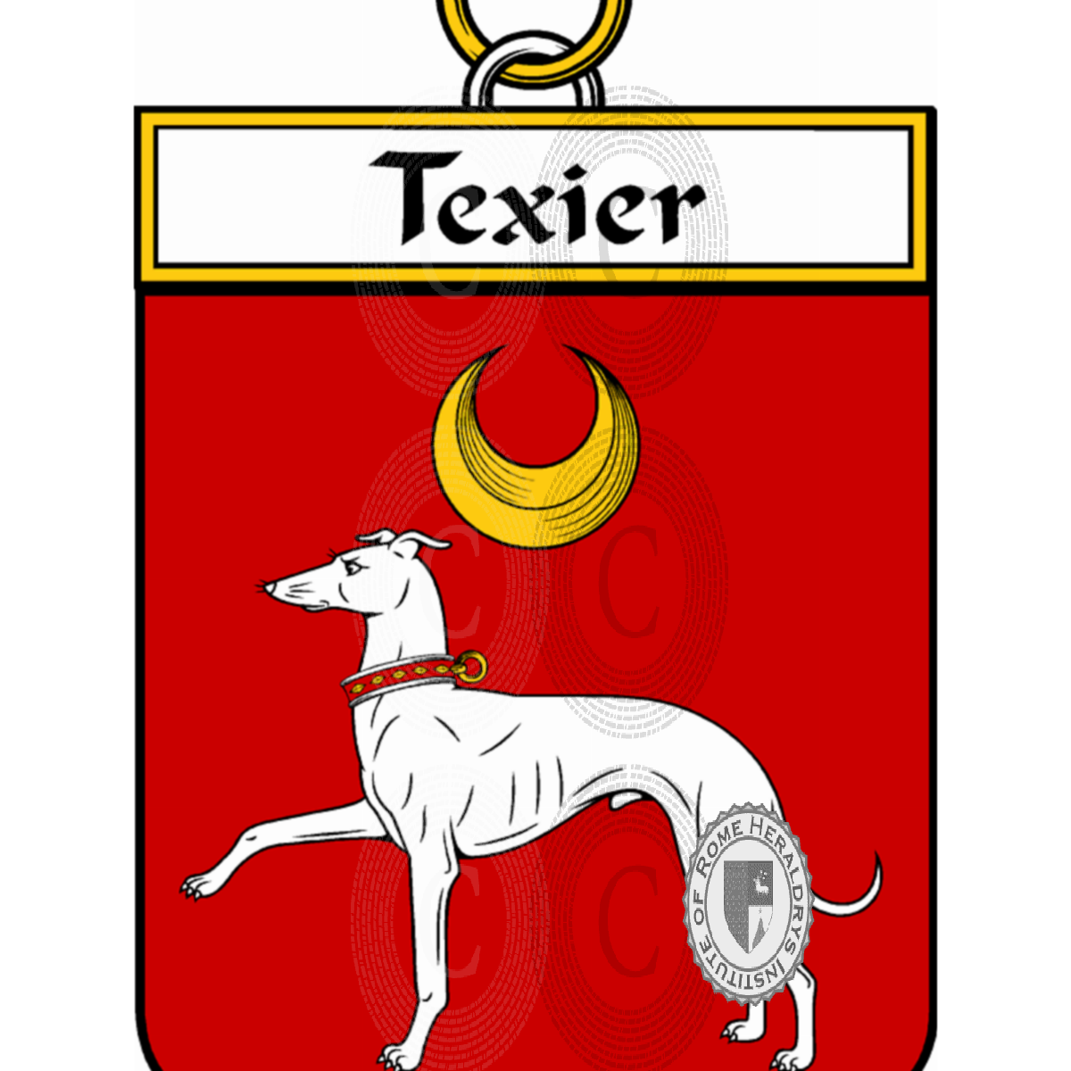 Coat of arms of familyTexier