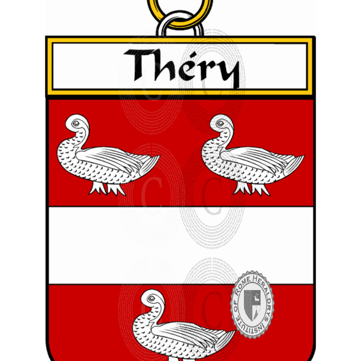 Escudo de la familiaThéry
