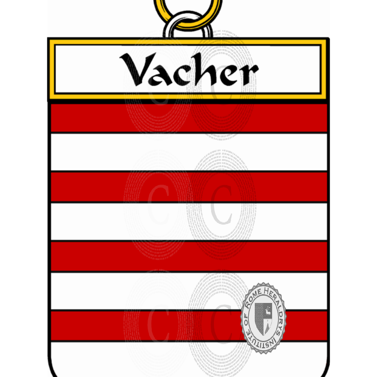 Coat of arms of familyVacher