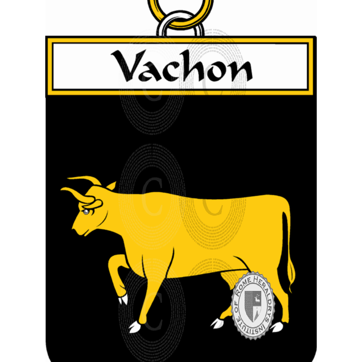 Escudo de la familiaVachon