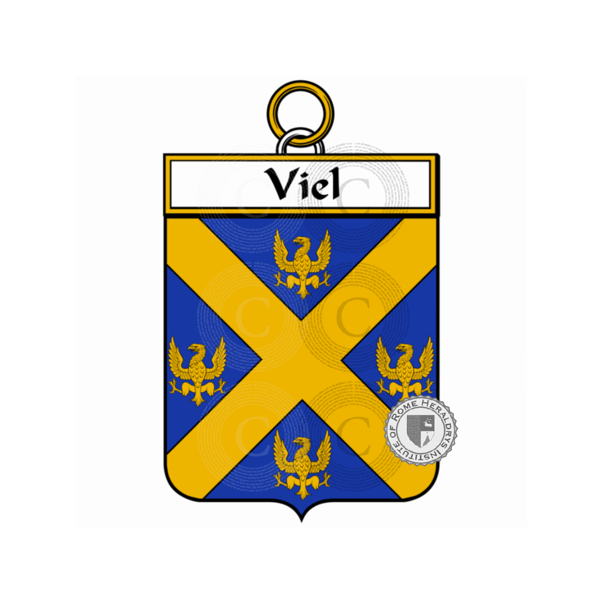 Wappen der FamilieViel, le Viel,le Viel de la Porte,Viel de Torbechet,Viel Lunas