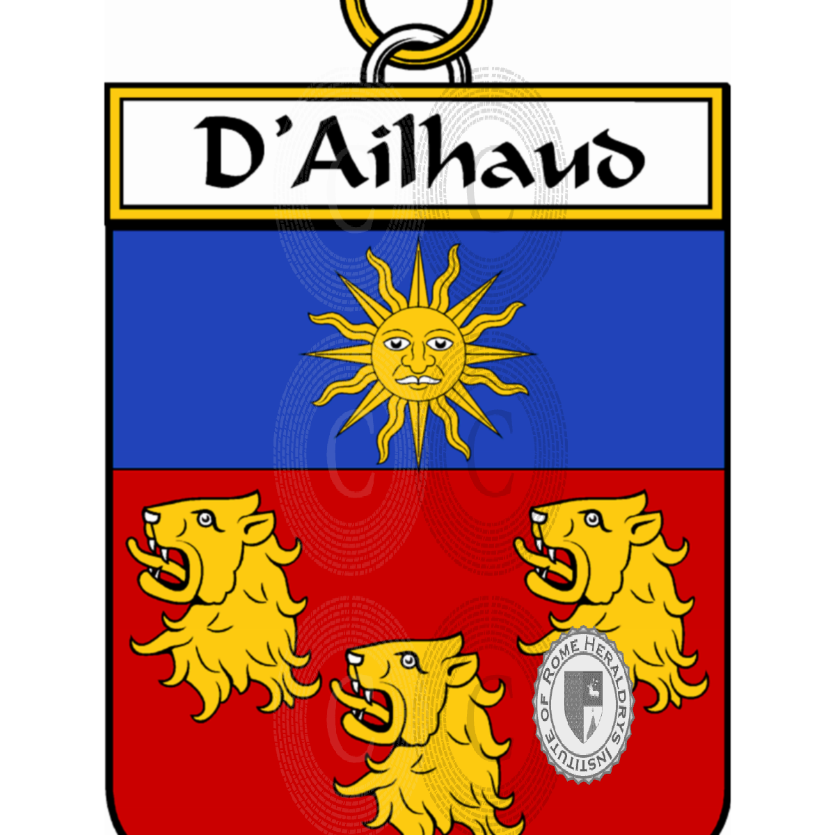 Coat of arms of familyd'Ailhaud