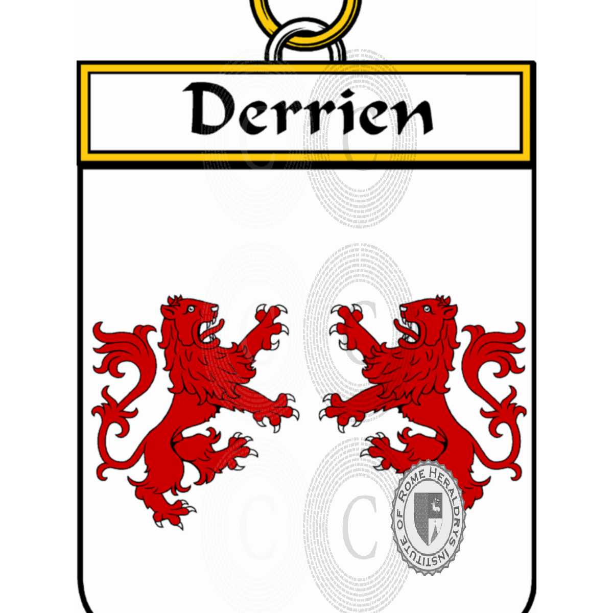 Coat of arms of familyDerrien