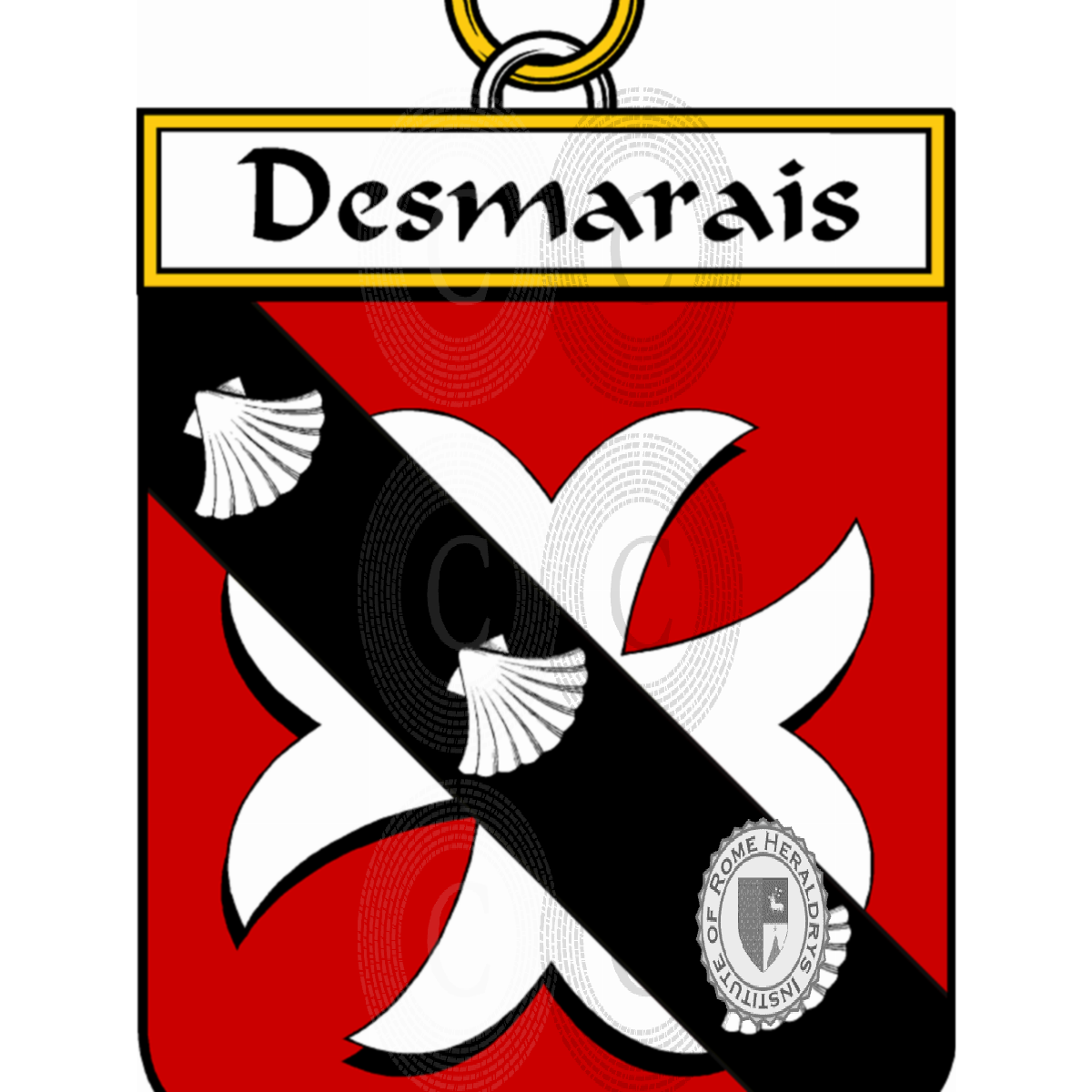 Wappen der FamilieDesmarais