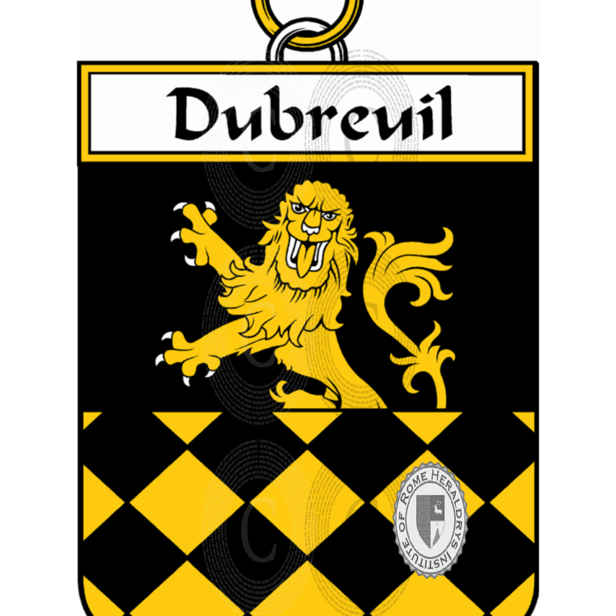 Wappen der FamilieDubreuil