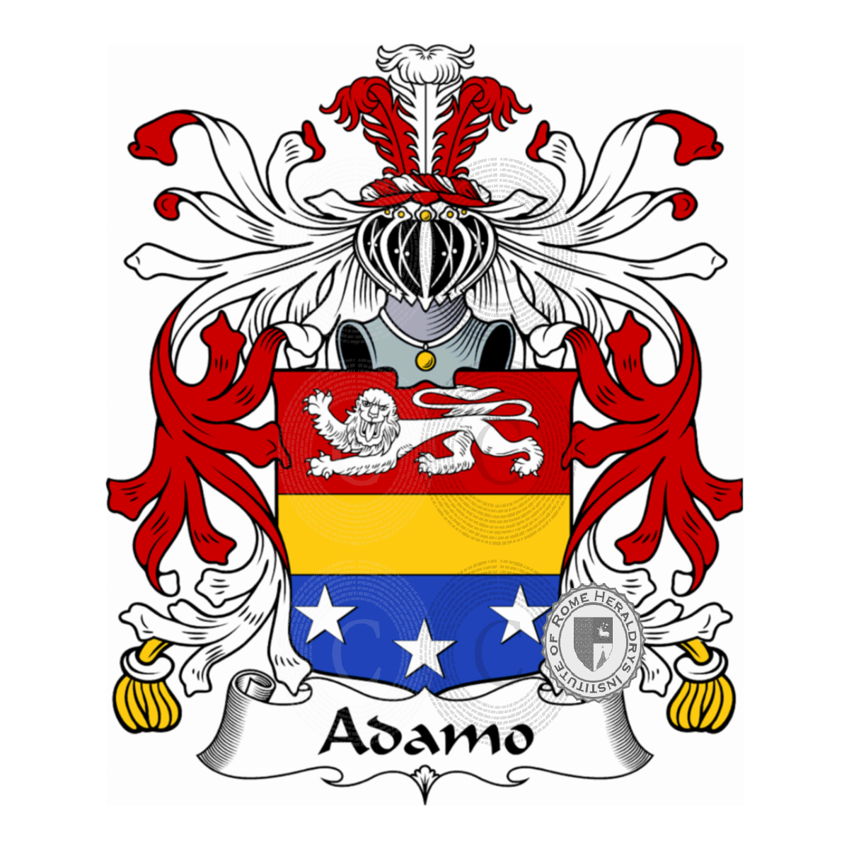Coat of arms of familyAdamo