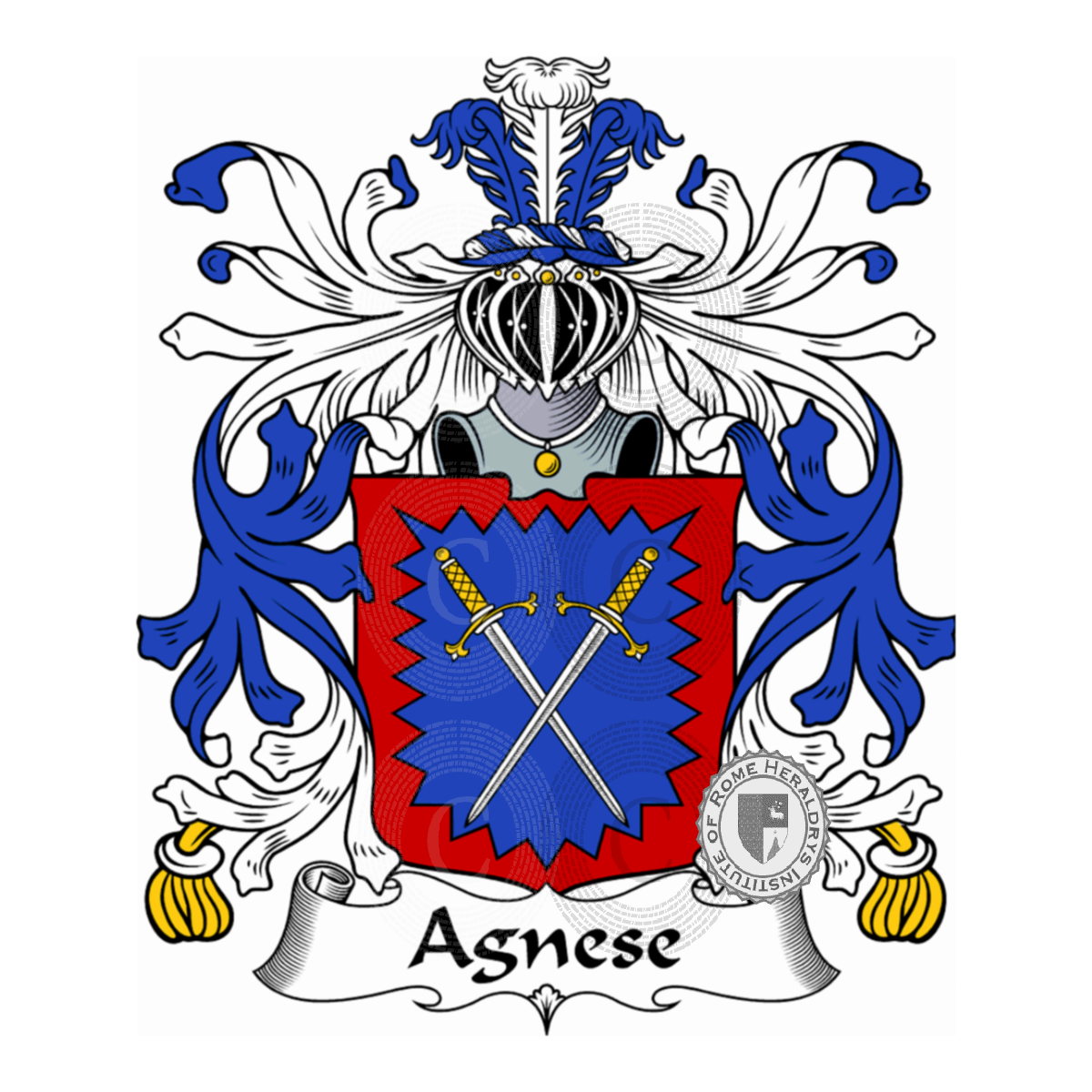 Coat of arms of familyAgnese, d'Agnese,Dagnese