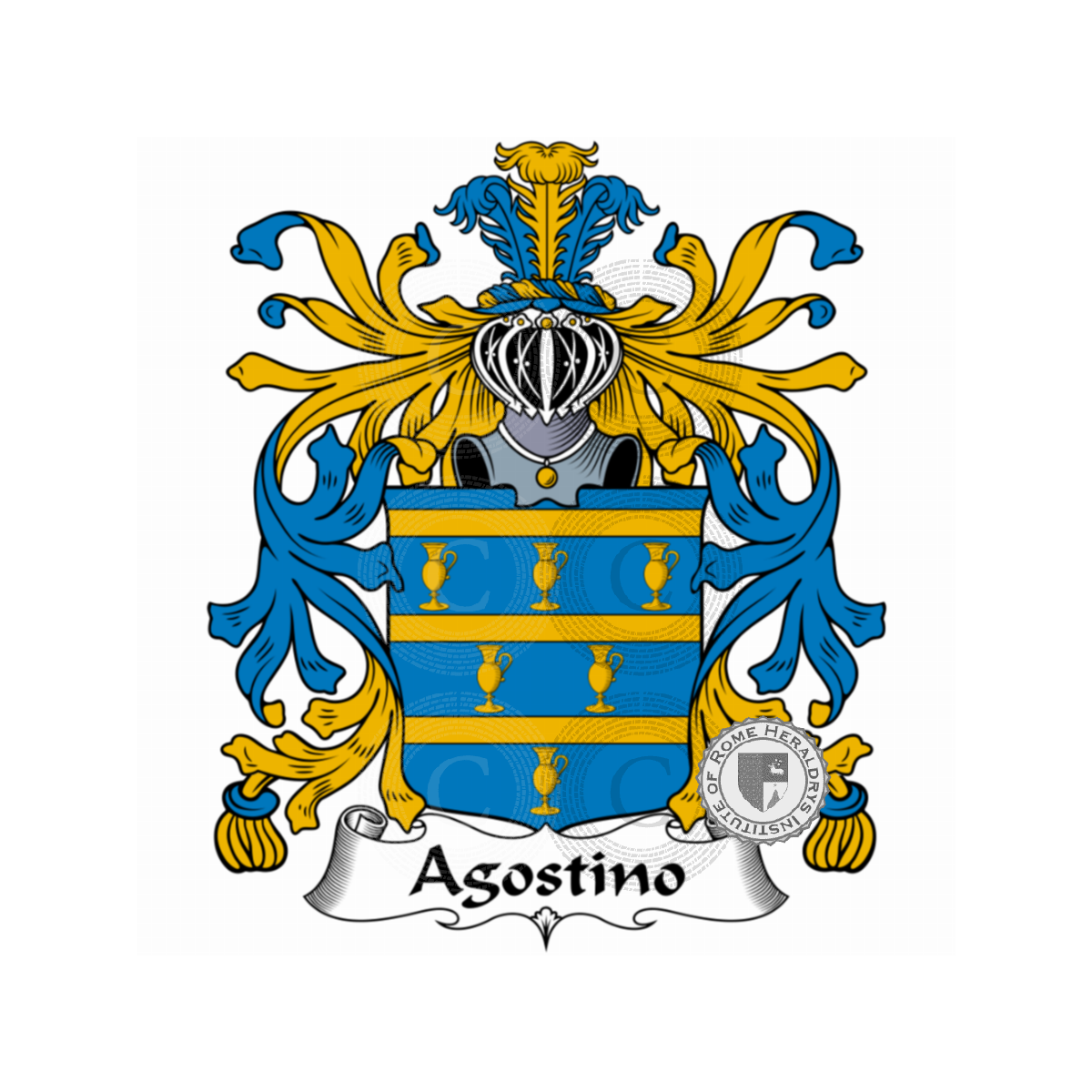 Coat of arms of familyAgostino