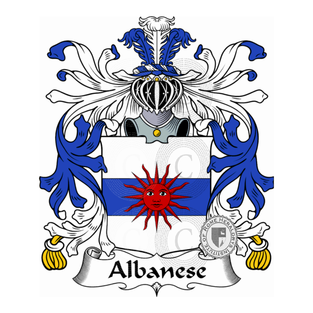 Coat of arms of familyAlbanese