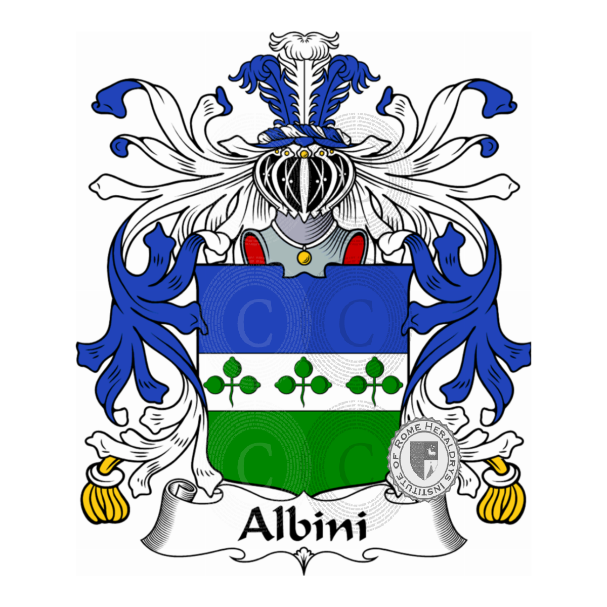 Wappen der FamilieAlbini