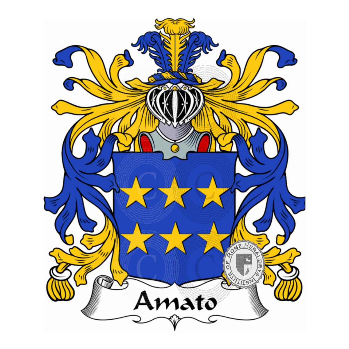 Coat of arms of familyAmato