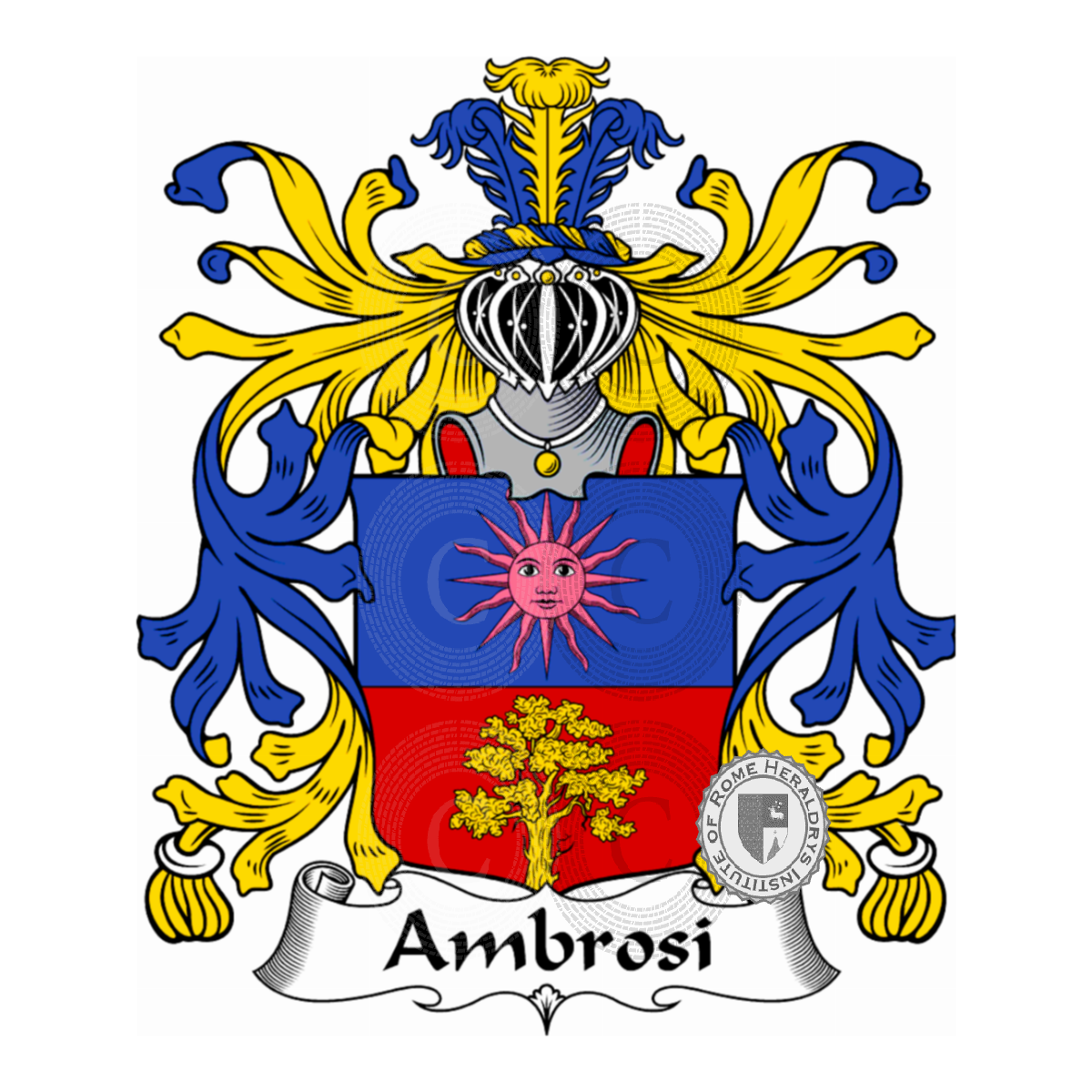 Escudo de la familiaAmbrosi