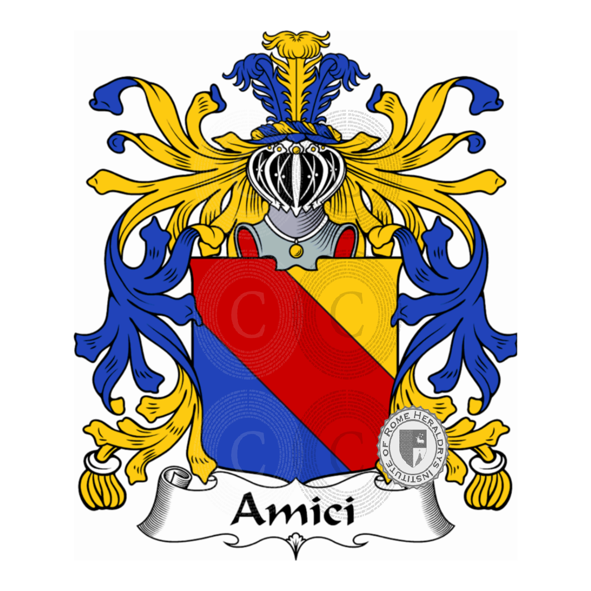 Coat of arms of familyAmici