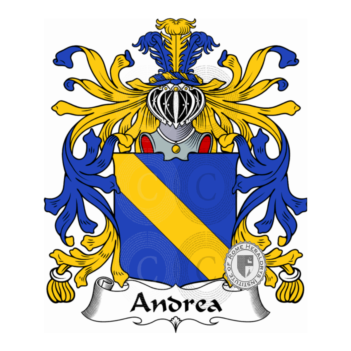 Wappen der FamilieAndrea, Andres,D'andrea
