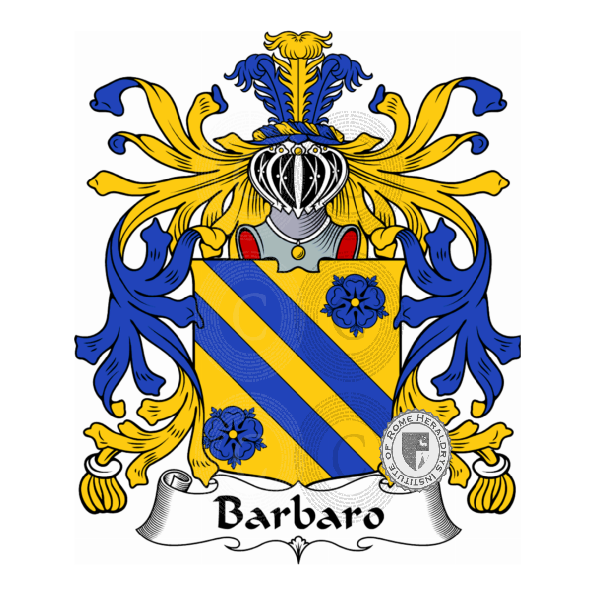 Coat of arms of familyBarbaro