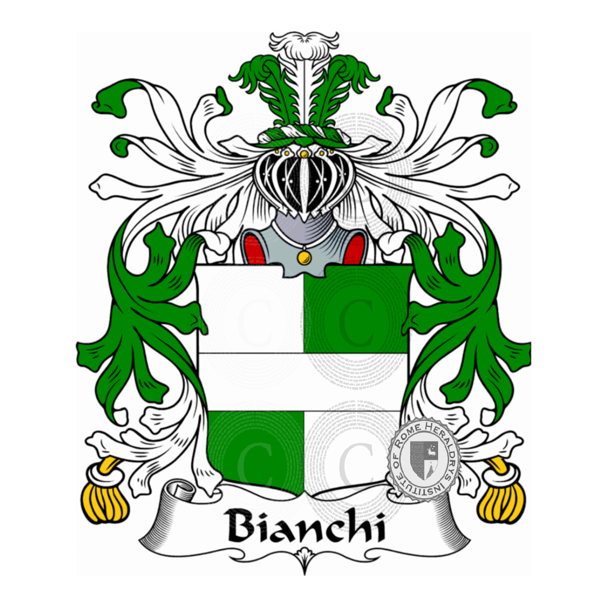 Escudo de la familiaBianchi, Bianchi di Velate