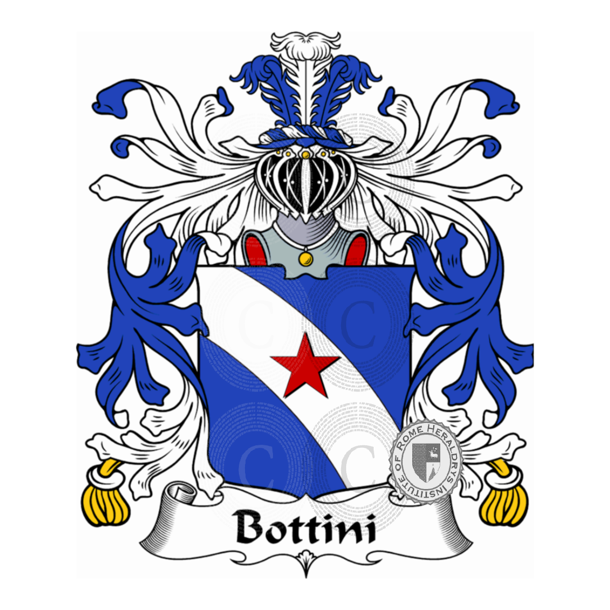 Coat of arms of familyBottini