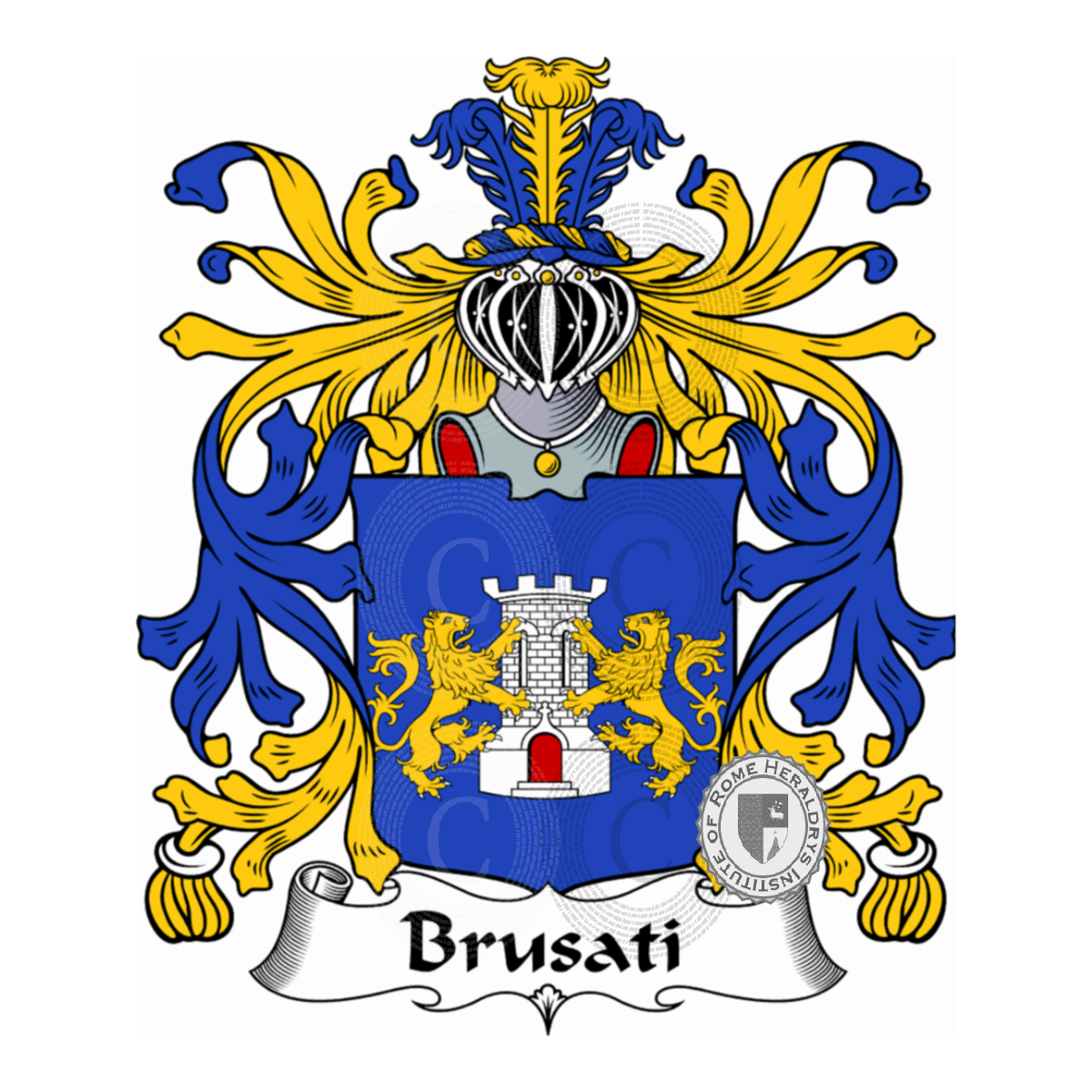 Wappen der FamilieBrusati