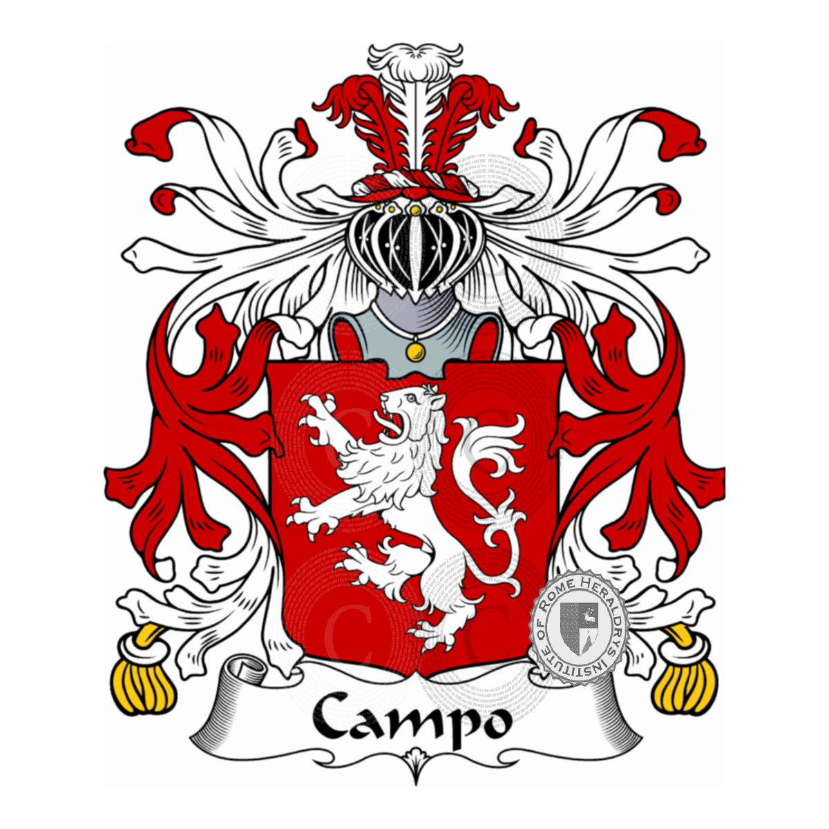 Wappen der FamilieCampo, Campi,da Campo,dal Campo,del Campo,lo Campo