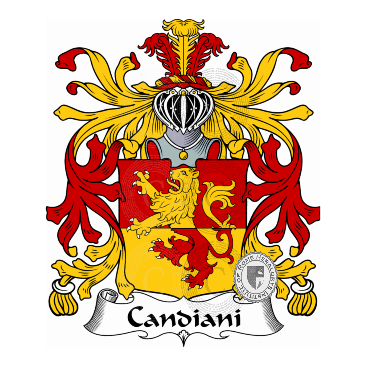 Escudo de la familiaCandiani