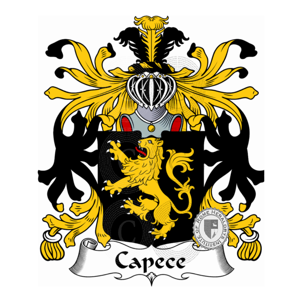 Coat of arms of familyCapece