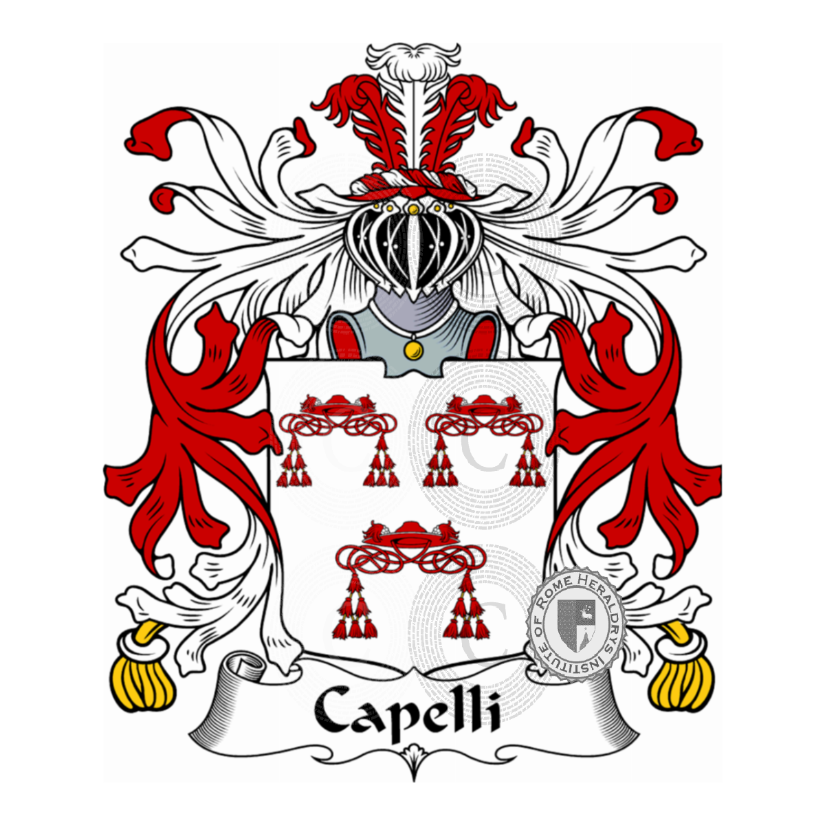 Coat of arms of familyCapelli