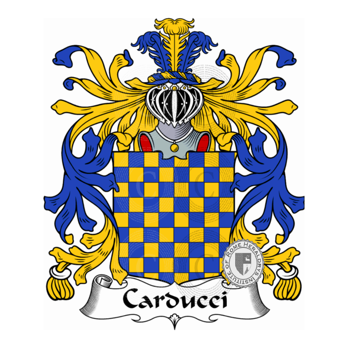 Coat of arms of familyCarducci