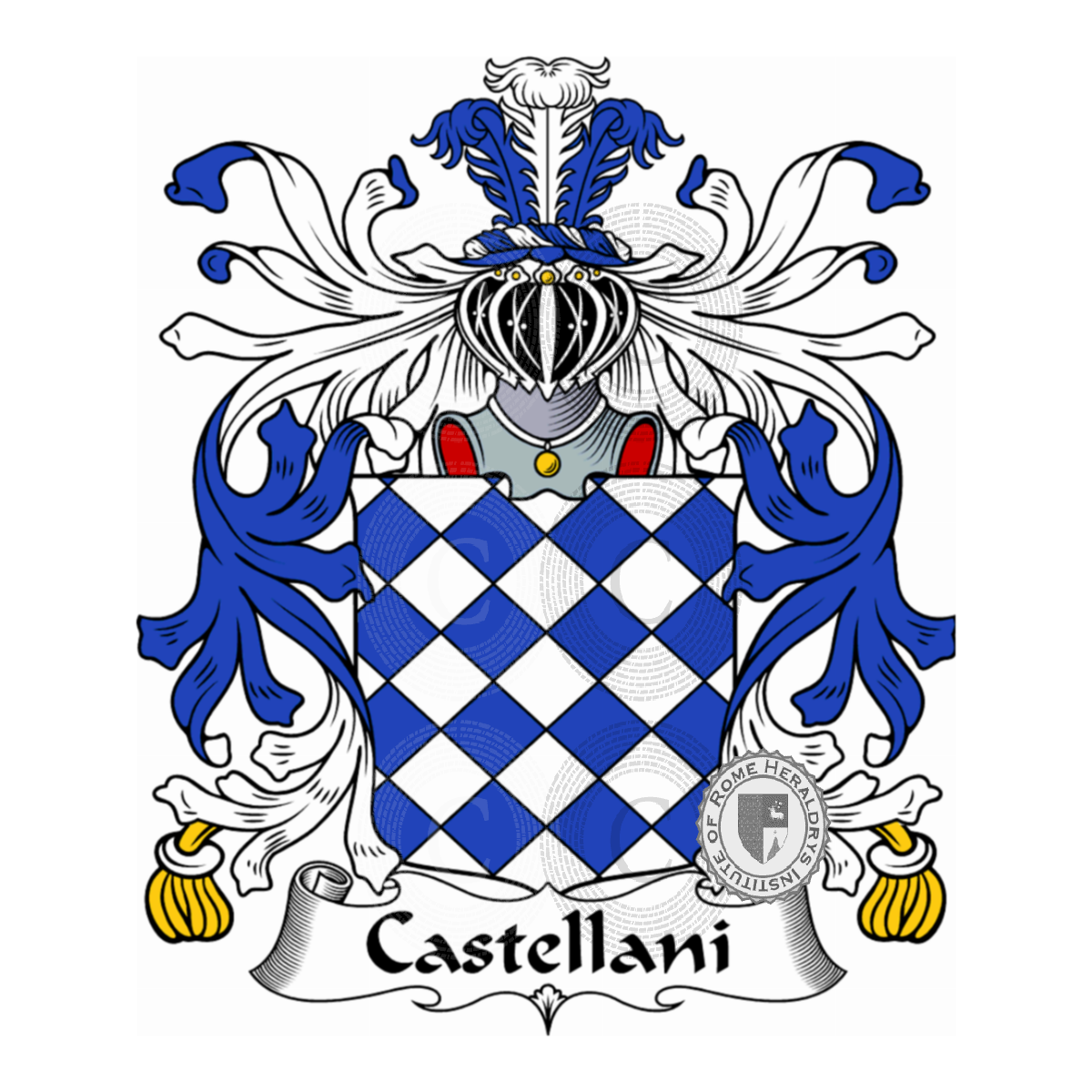 Coat of arms of familyCastellani