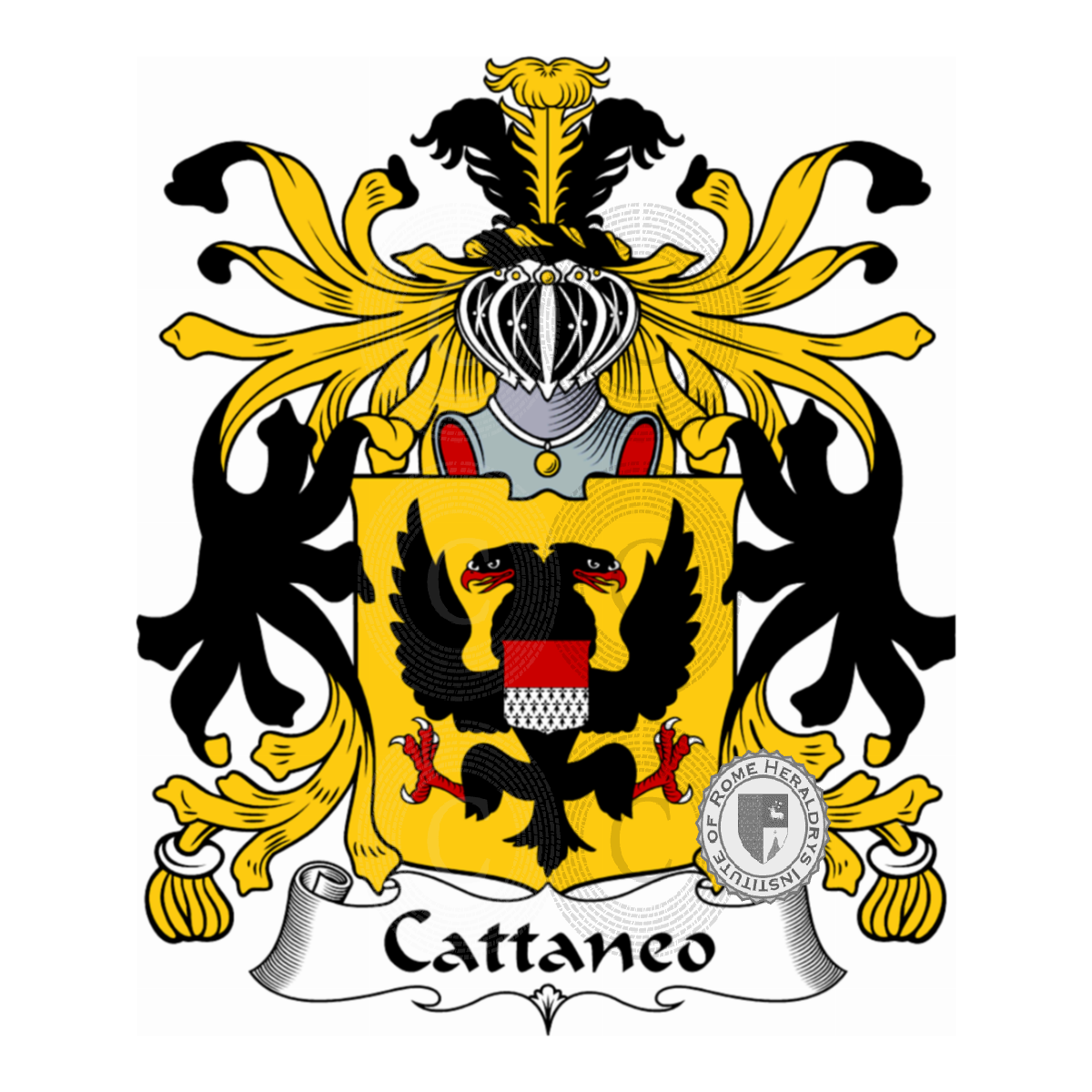Coat of arms of familyCattaneo