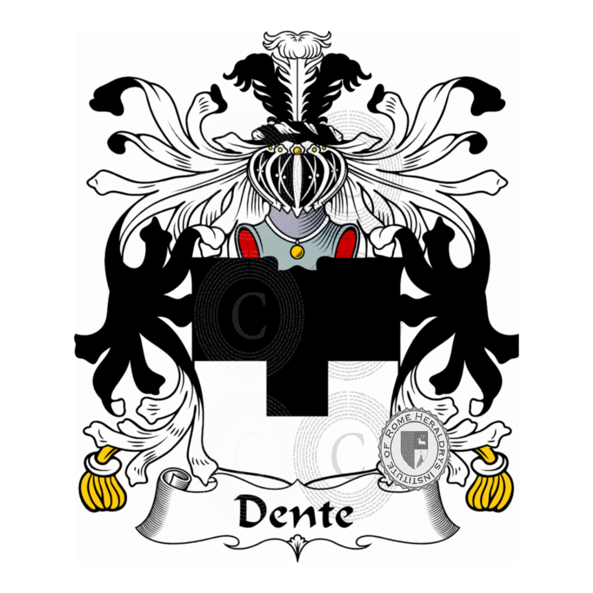 Coat of arms of familyDente