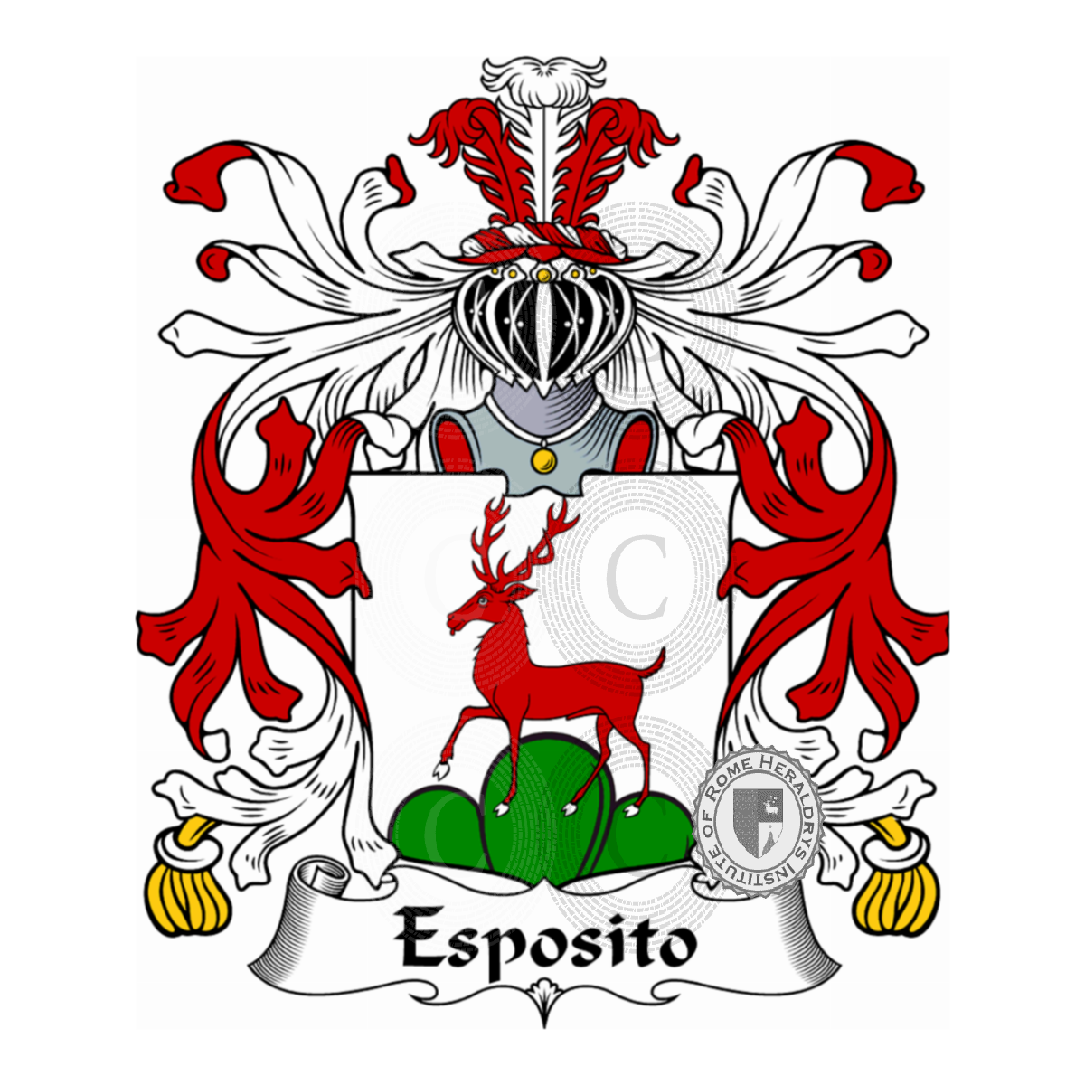 Coat of arms of familyEsposito