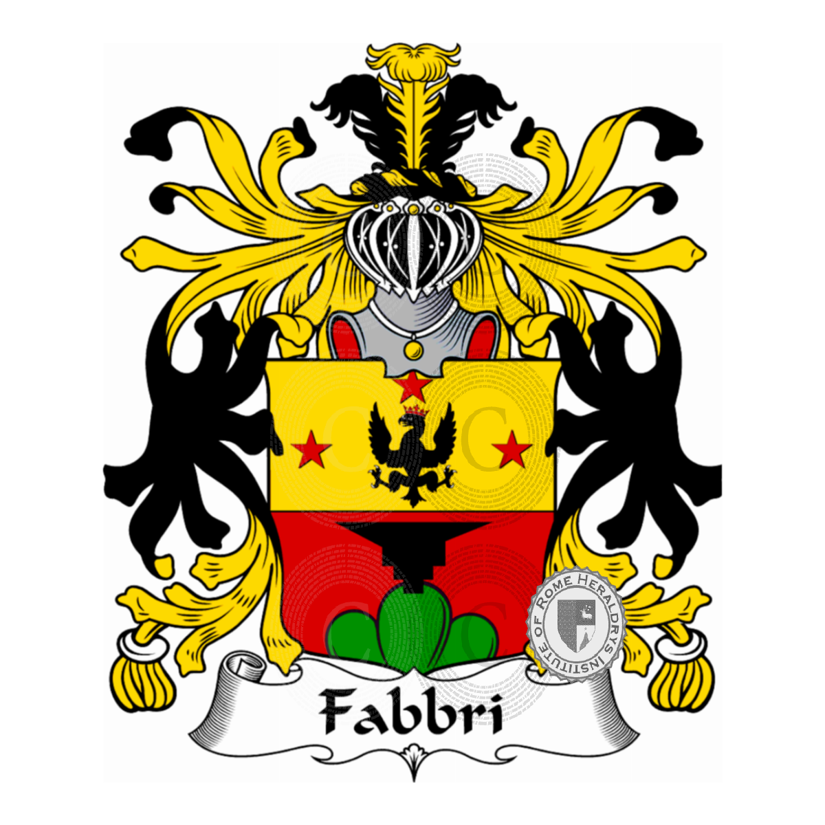 Escudo de la familiaFabbri, Fabbris