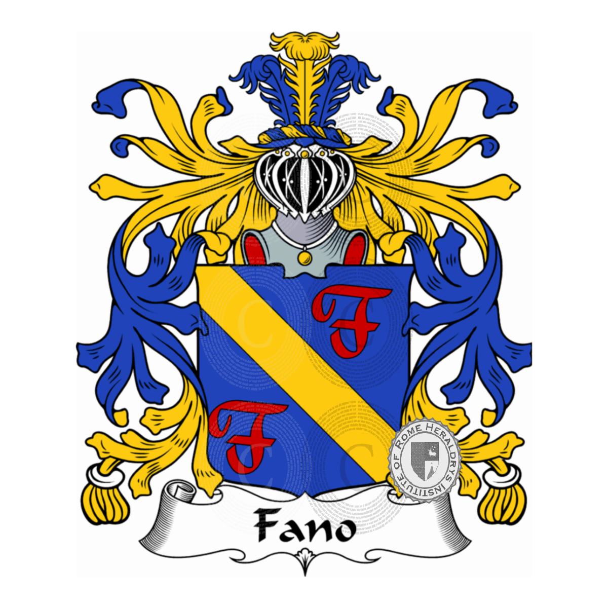 Coat of arms of familyFano