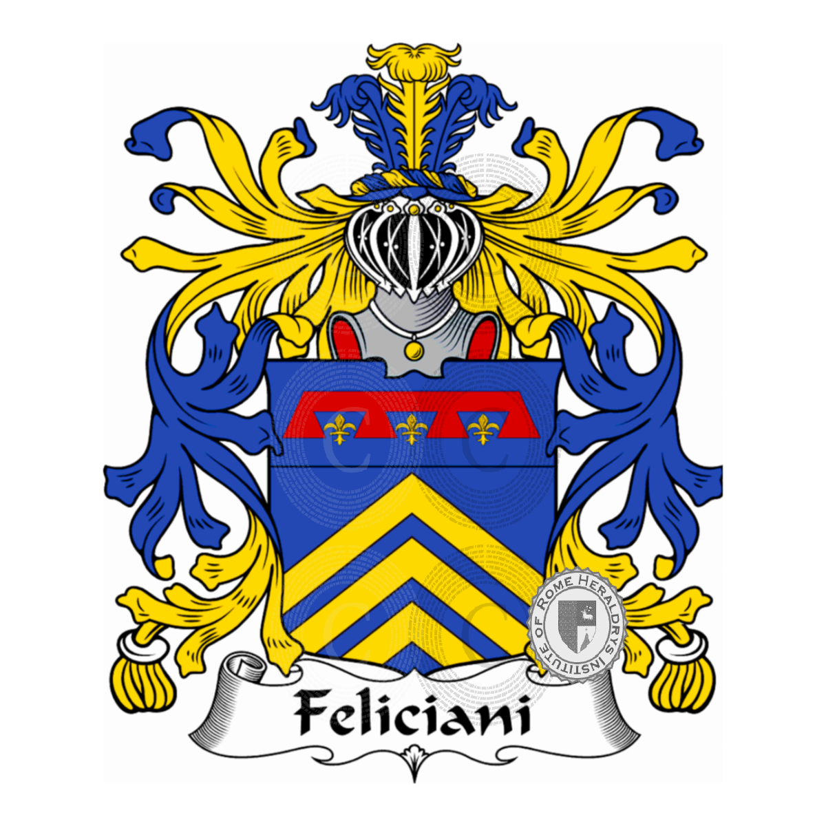 Escudo de la familiaFeliciani