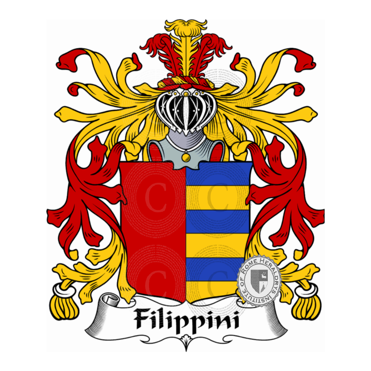 Escudo de la familiaFilippini