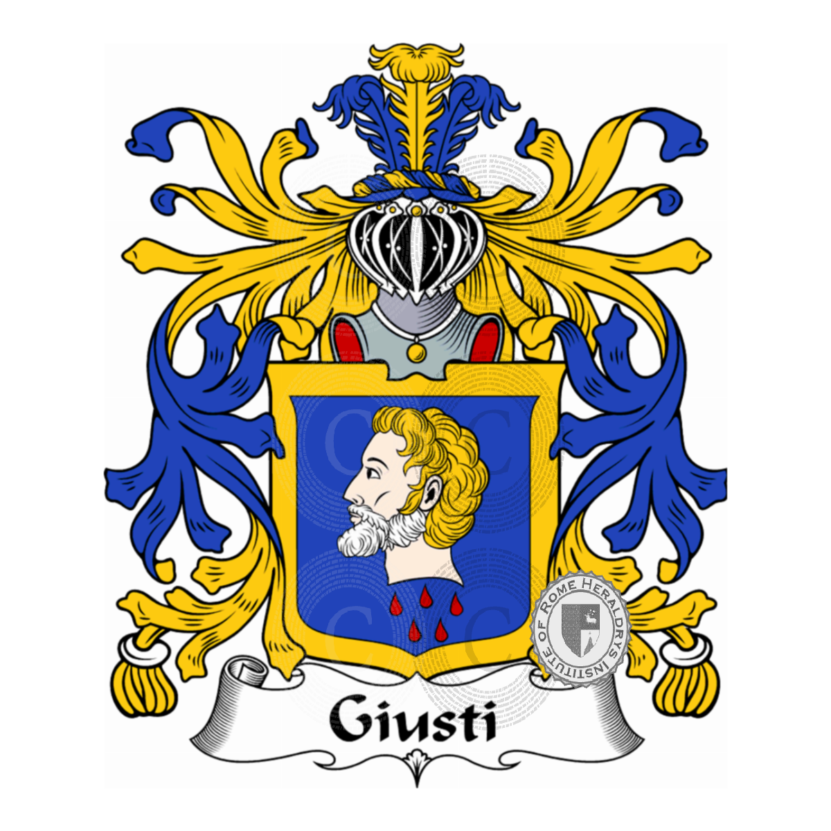 Escudo de la familiaGiusti