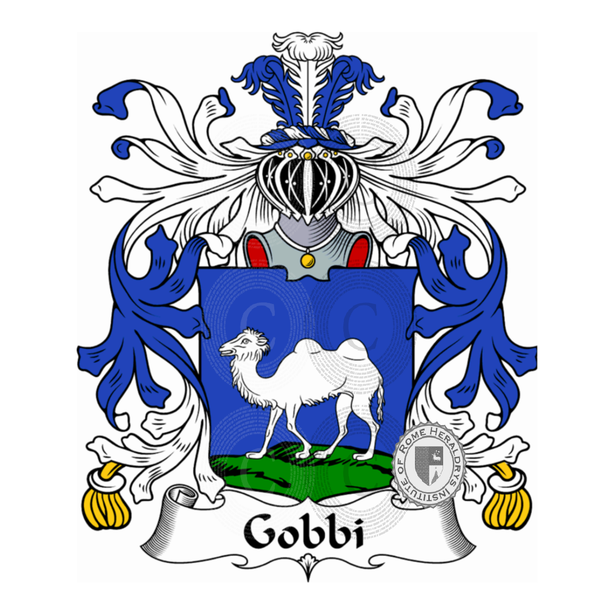 Escudo de la familiaGobbi, Gobio