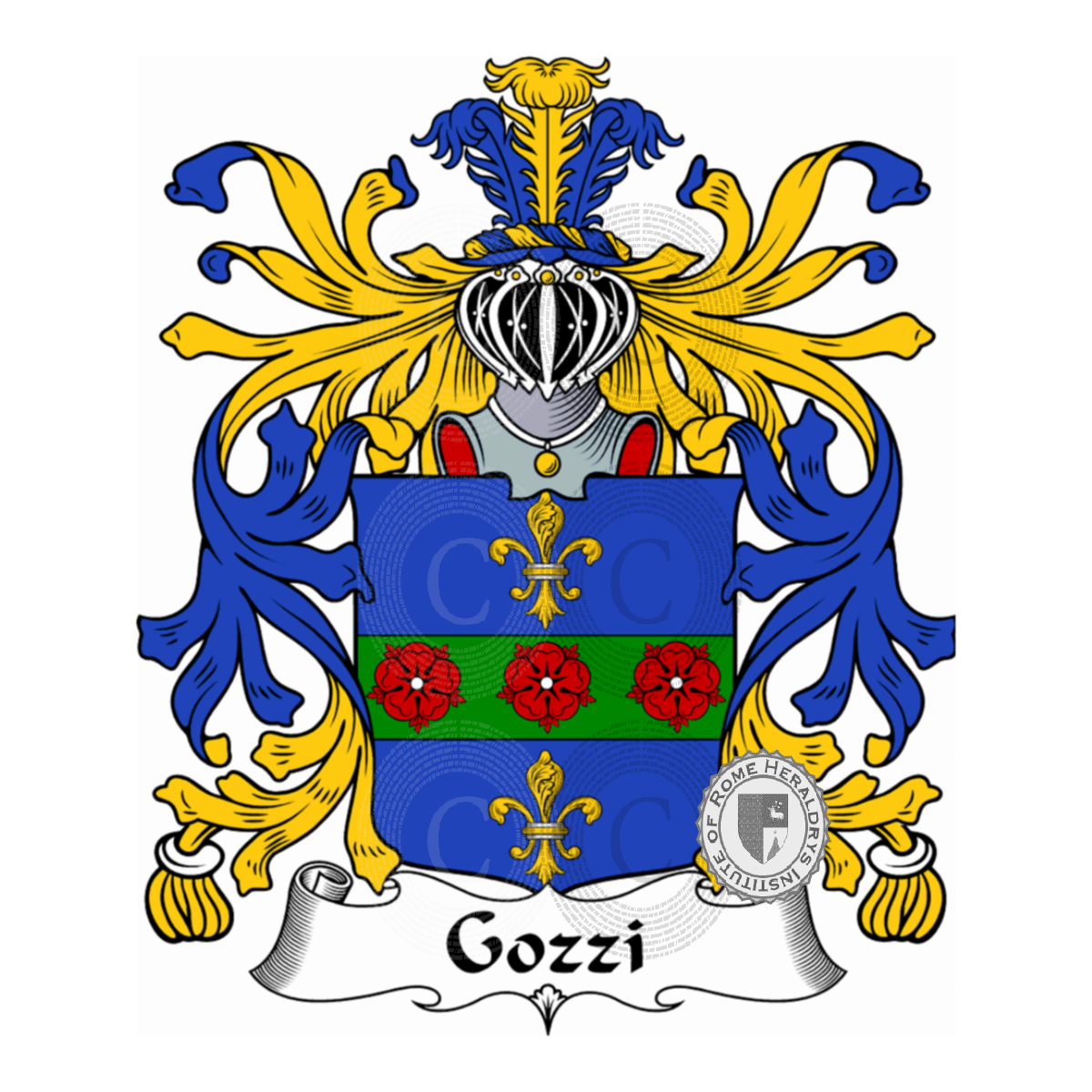 Escudo de la familiaGozzi
