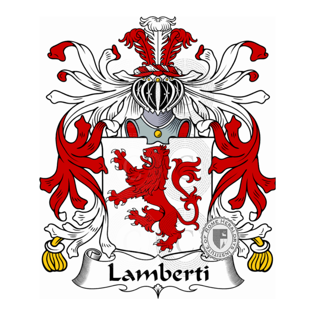 Escudo de la familiaLamberti