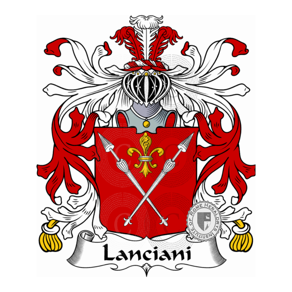 Escudo de la familiaLanciani