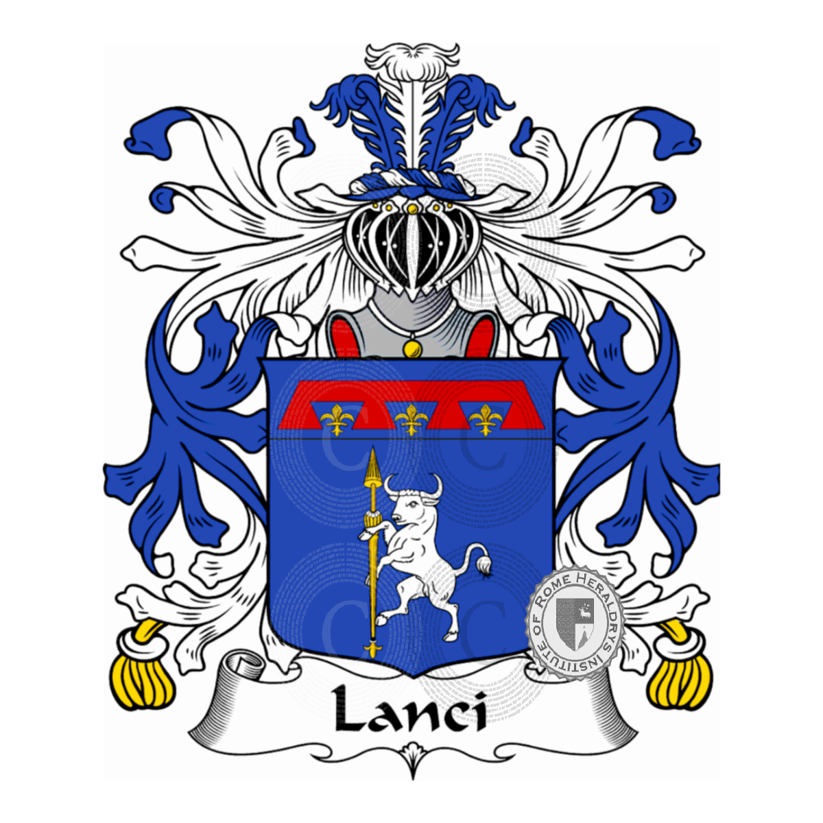 Escudo de la familiaLanci, Lanzi