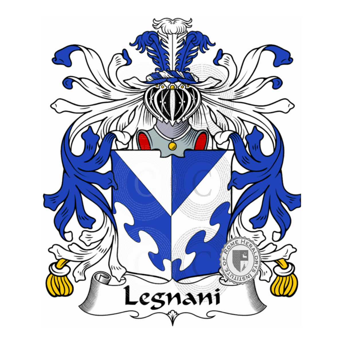 Escudo de la familiaLegnani