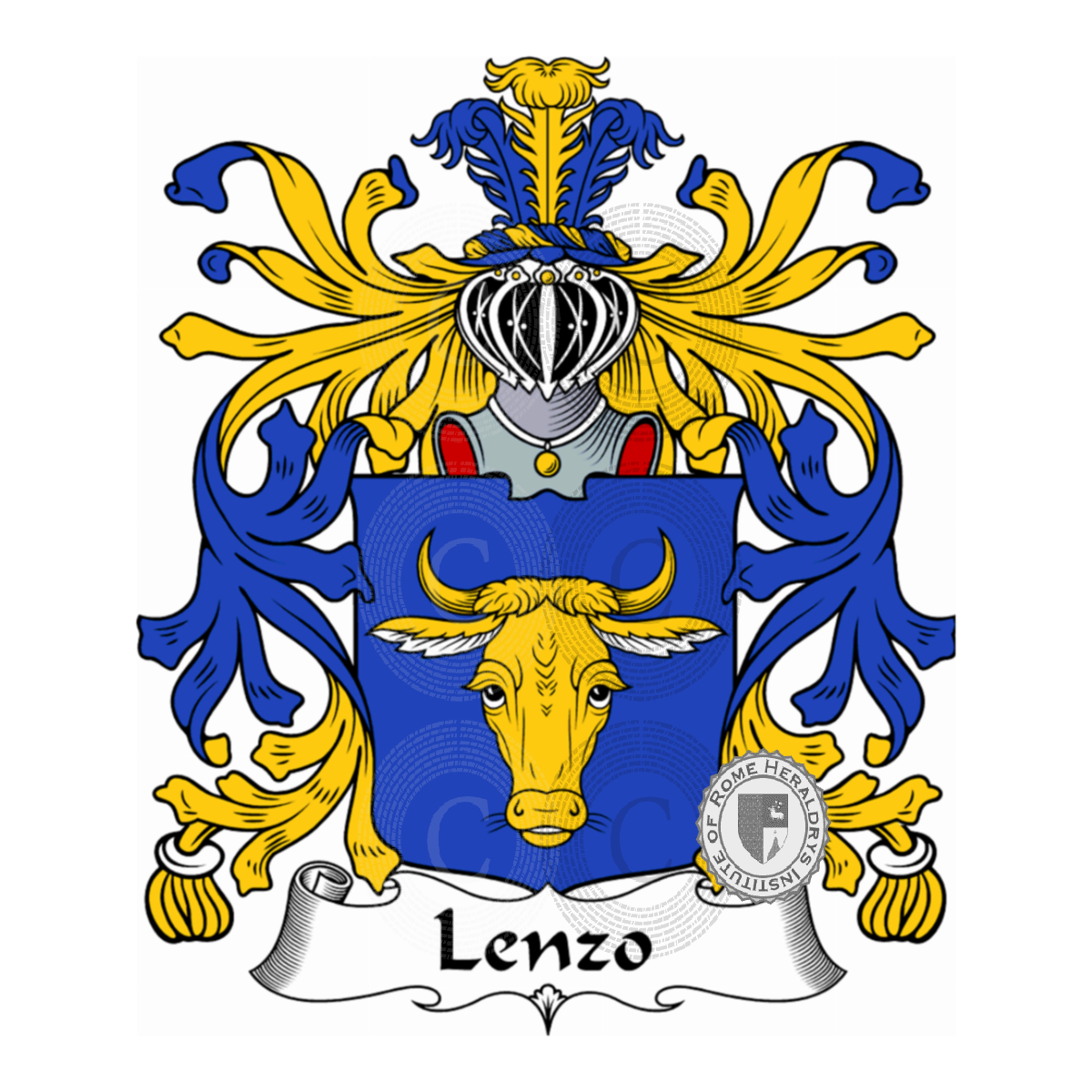 Coat of arms of familyLenzo