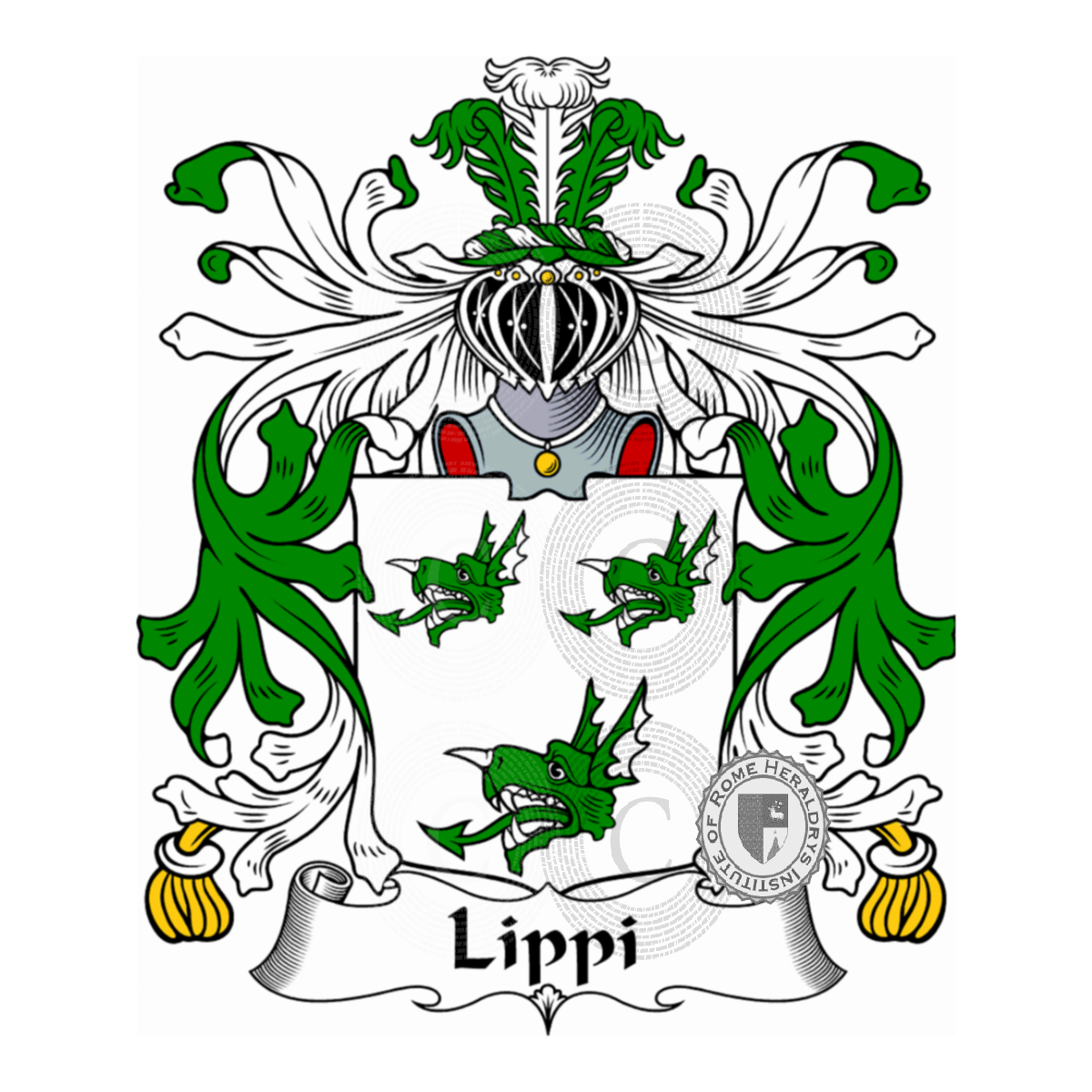 Coat of arms of familyLippi