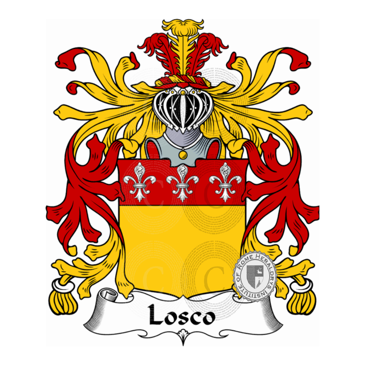 Coat of arms of familyLosco
